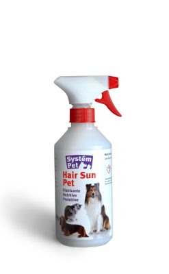 lozione spray per il pelo del cane e gatto